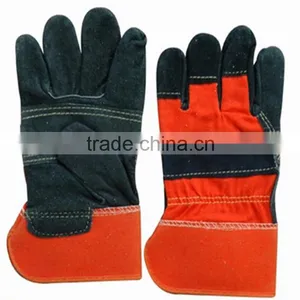 Patch Palm Safety Leather Working Gloves thumbnail-1