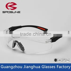 Factory Wholesale Clear PC Lens Goggle Dustproof Eye Safety Protection Glasses thumbnail-2