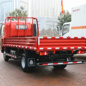Three Side Drop Sinotruk Howo 4x2 3ton Howo Cargo Truck thumbnail-3