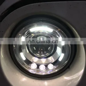 Front Led Headlight For Jeep Wrangler JK 2007-ON Led Headlight Auto Parts thumbnail-5