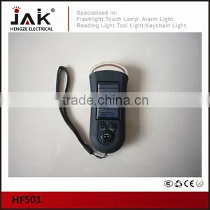 JAK HF501 3 LED Multifunction Solar Flashlight With Radio thumbnail-1