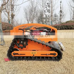 Gasoline Engine Remote Control Lawn Mower 196 cc Petrol Lawn Mowers Lawn Machine Price thumbnail-1