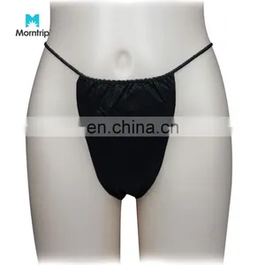 Factory PP Nonwoven G-string Disposable Panties Sexy SPA Underwear For Asian Women thumbnail-1