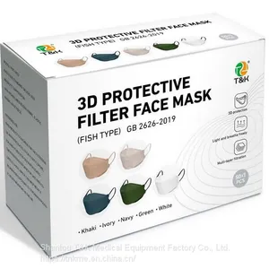 KF94 3D Fish Shape Protective Filter Face Mask (Ivory) is Meets the Requirements of GB2626-2019 thumbnail-3