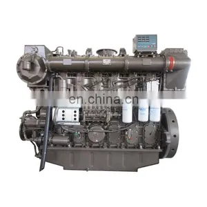 High Quality Water Cooled 1029kw 1000rpm 60.3L Yuchai 6 Cylinders Diesel Engine YC6CA1400C Use for Marine thumbnail-1