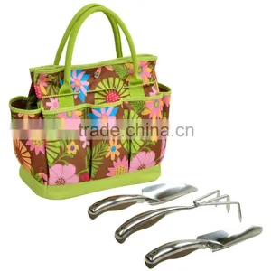 High Quality Heavy Duty Printed Polyester Garden Tool Tote Bag,custom Printing Fabric Garden Tote,printed Canvas Garden Tool Bag thumbnail-3