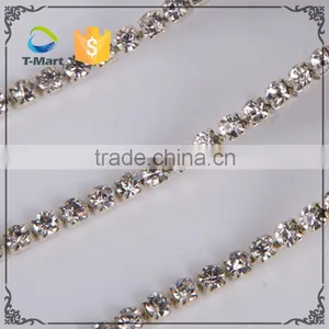 Hot Sale New Design Crystal Beaded Rhinestone Hand Chain thumbnail-1