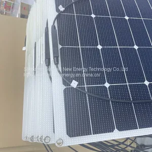 High Efficiency SunPower 50W 60W 65W 20.5V Flexible Solar Panel Custom Made Factory Price thumbnail-2