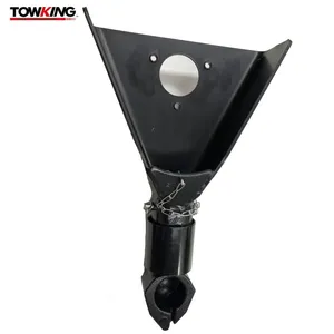 TOWKING 7000lbs Black Ball Size 2 Inch Sleeve Lock Trailer Coupler thumbnail-6