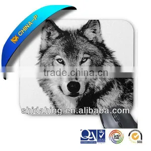 2013 Promotional PVC Mouse Pad by UV Offset Printing WOLF Image thumbnail-1