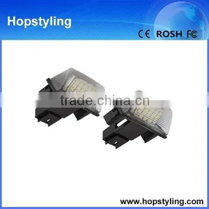 China Supplier Car Light With Canbus NO Error Code for Peugeot 206 LED License Plate Lamp/for Citroen License Plate Lamp thumbnail-1
