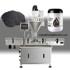 Automatic Milk Spice Pepper Jar Bottle Filling Machine Line thumbnail-1