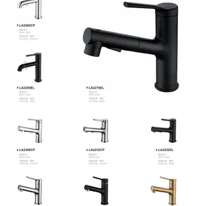 Suitable for Different Space Requirements Pull-out Design Cold and Hot Dual Control Function Suite Mixer Series thumbnail-4