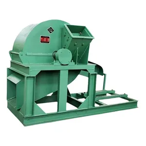 Lentinus Edodes Fungus Wood Chip Crusher Double Feed Port Sawdust Crushing Equipment for Sale thumbnail-2