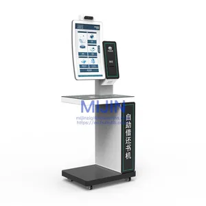 Smart Library Equipment:Self-Service Library Book Borrowing and Returning Kiosk for Borrowing and Returning Books thumbnail-4