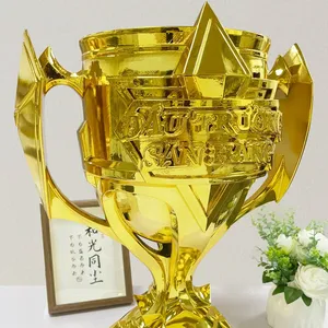 Custom Design High-Quality Big Metal Trophy Awards China Manufacturer for Sports Events, Competitions, and Championships thumbnail-2
