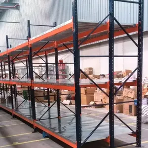Heavy Duty Pallet Steel Shelf With Shuttle Racking System Metal for Warehouse thumbnail-2