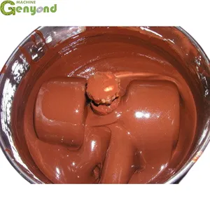 Genyond Cocoa Bean Refiner Processing Unit Chocolate Crushing Stone Nibs Grinder Grinding Equipment Melanger Milling Machine thumbnail-2