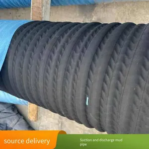 Large-diameter Rubber Hose for Dredger Suction and Discharge of Mud and Mortar Operations, Can be Processed, Soft, Langfeng thumbnail-2