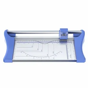 Premium 4-in-1 Rotary Paper Trimmer Cutter A4 12 Inch Perforation, Wave Scoring Creasing Robust Metal Steel Base Plate IDPC046 thumbnail-2