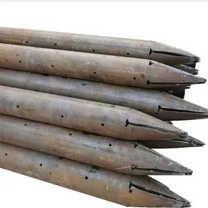 Anti Rust Advancing Steel Perforated Pipe 89*1 Punching Tunnel Pipe Shed Construction Works thumbnail-2