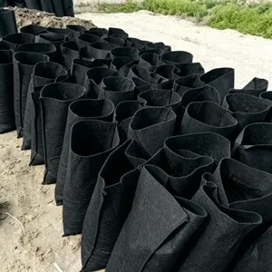 GreenYear 40 * 80 cm PP Polypropylene Geotextile Bags Geobag With Free Connecting Clip and Tie for Slope Erosion Control thumbnail-3