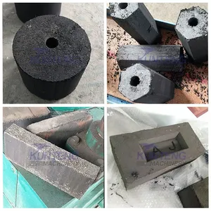 Customizable Molds Shisha Charcoal Briquetting Production Line EPC thumbnail-5