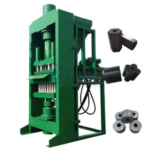 Coconut Shell Charcoal Hydraulic Press Forming Machine Biomass Carbon Powder Compactor Block Compactor Machine EPC thumbnail-1