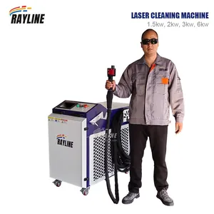 RA Series Blue White Integrated Laser Cleaning Machine Pure Laser Rust Remover For Metal Steel Aluminum Surface thumbnail-1