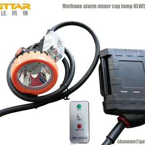 KLW6LM(A) Methane Alarm Cap Lamp - 3.7V 6Ah Li-ion Battery, LED Light ≥15h Continuous Use thumbnail-4