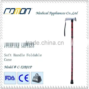 Foldable Walking Cane With Soft Grip thumbnail-4