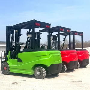 Electric Forklift 1 Ton 1.5 Ton 2 Ton 3 Ton CE MSDS Lithium Battery Four Wheel Drive Forklift Diesel Rough Terrain thumbnail-4