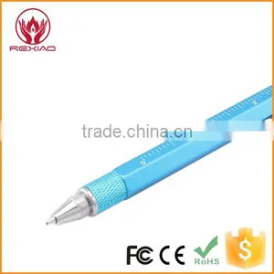 8 in 1 Multifunction Tool Pen With Ruler, Bottle Opener, Phone Stand, Ballpoint Pen, Stylus and 2 Screw Driver thumbnail-6
