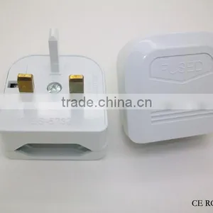Reliable Design CE ROHS BSI Approved UK HK Ireland Malaysia Jordan Type G to EU Schuko Type C Plug Travel Adapter Converter thumbnail-6