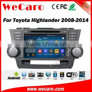 Wecaro WC-TH8012 Android 5.1.1 Car Radio Navigation for Toyota Highlander 2008-2014 Android Car Dvd Bluetooth WIFI 3G Playstore thumbnail-4