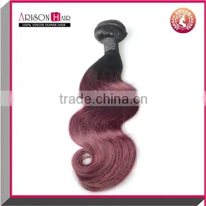 Grade 7A Brazilian Human Hair Estension Body Wave 1b/99j Unprocessed Brazilian Virgin Hair Weave thumbnail-6