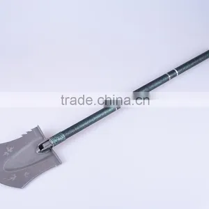 Composite Carbon Fiber Handle Multi-functional Snow Shovel for Hunting Mountaineering Use thumbnail-1