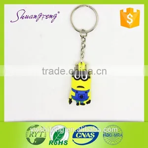 Fashionable Keychain Custom Any Design Cute Pvc Keychain thumbnail-5