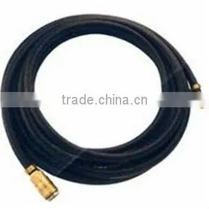 Black Small Size Straight Air Tube With Pneumatic Fitting thumbnail-1