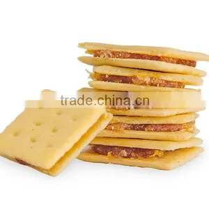 Ziplock Premium Pineapple Cheese Cracker Biscuits Filled With High Quality Pineapple Jam Food Snack thumbnail-2