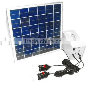 15W Mini Solar Light Kits for Home thumbnail-1