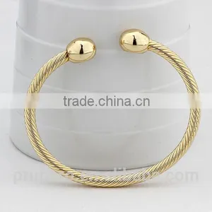 100% Copper Bangle Magnets Health Balance Magnetic Pure Copper Bracelet thumbnail-4
