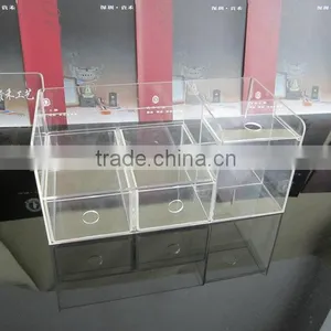 Made in China Customized Size and Shape Clear Acrylic Packaging Boxes thumbnail-3