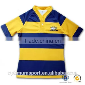 Classical Rugby Jersey With V Neck thumbnail-1
