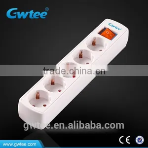 Eu Standard French Style 6 Way Extension Electrical Socket GT-6146 thumbnail-3