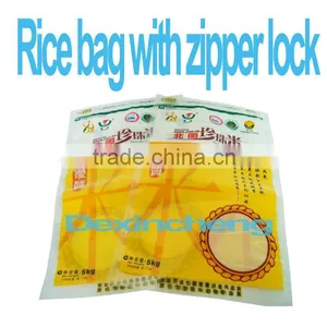 Rice Plastic Zipper Bag thumbnail-1