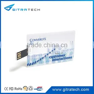 Business Card USB Flash Drive Credit USB Card With Full Color Printing Wedding Gifts Quality Choice thumbnail-5