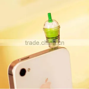 2013 Earphone Dustproof Plug Headset Jack Dust Cap Free Shipping thumbnail-1