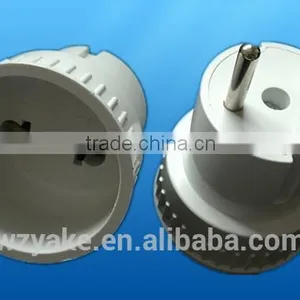 YK207 Hot Sale Two Pins European Style Plug With Socket thumbnail-1