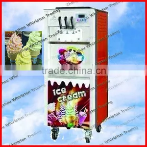CE Approved Three Colour Ice Cream Machine/maker thumbnail-1